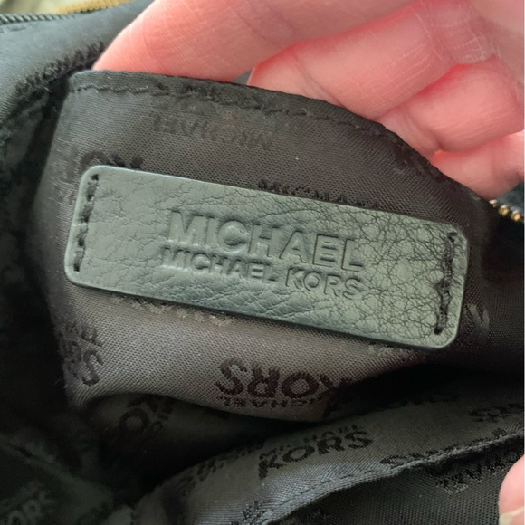 Michael Kors Black Leather Handbag - Picture 14 of 16